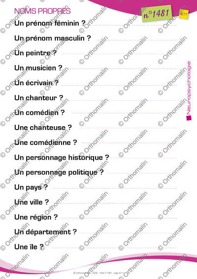 Page 6 de la fiche