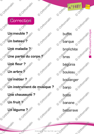 Page 7 de la fiche