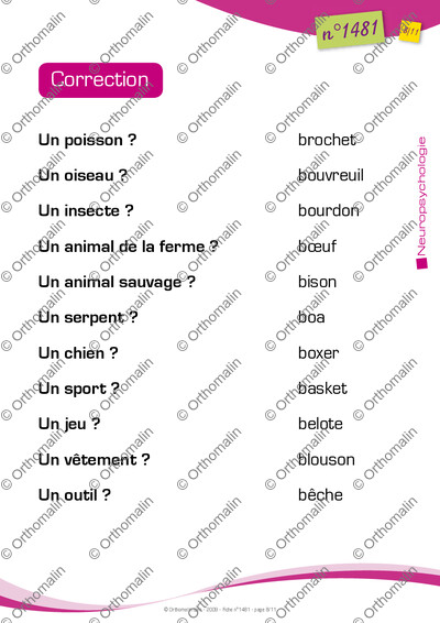 Page 8 de la fiche