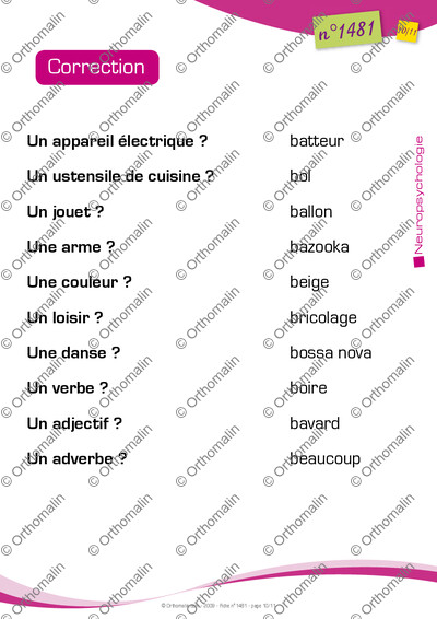 Page 10 de la fiche