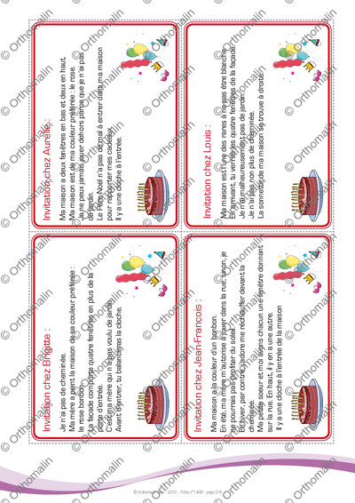 Page 5 de la fiche