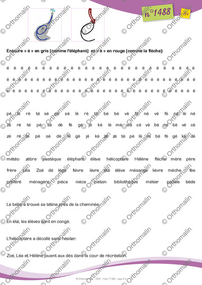 Page 2 de la fiche