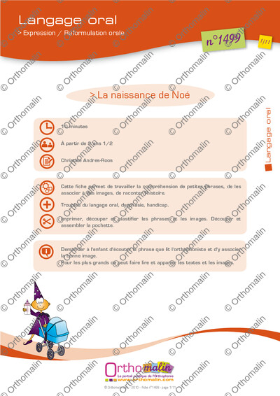 Page 1 de la fiche