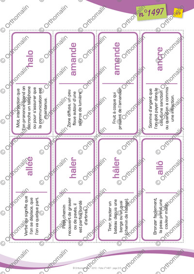 Page 3 de la fiche