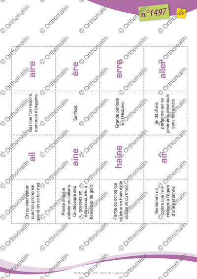 Page 6 de la fiche