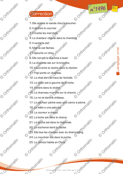 Page 7 de la fiche