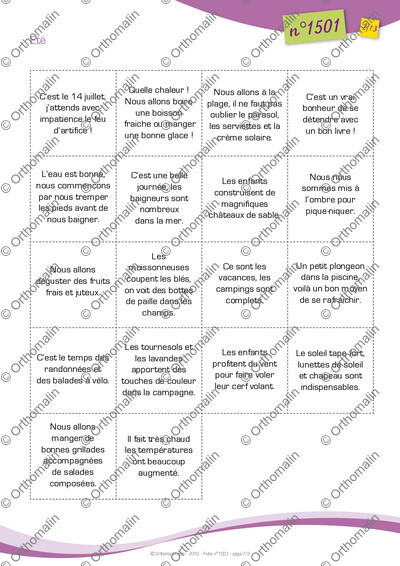 Page 7 de la fiche