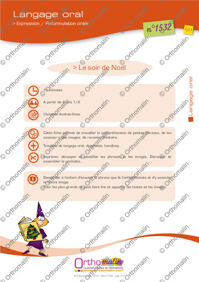 Page 1 de la fiche