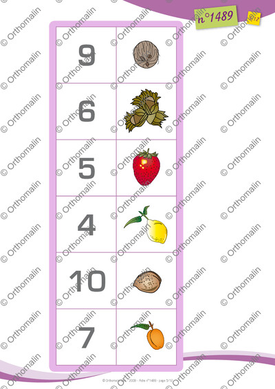 Page 5 de la fiche
