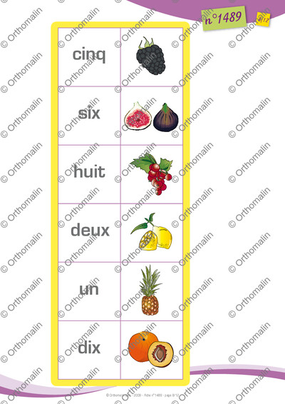 Page 8 de la fiche