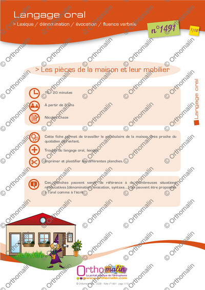 Page 1 de la fiche