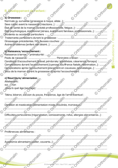 Page 3 de la fiche