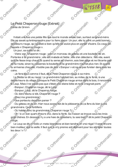 Page 2 de la fiche