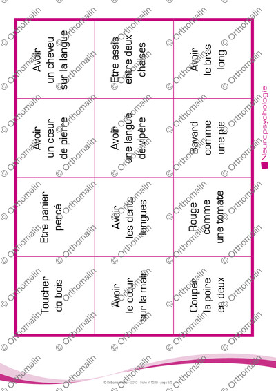Page 2 de la fiche