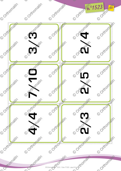 Page 6 de la fiche