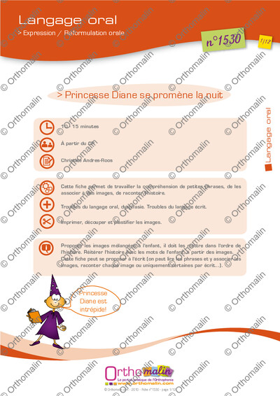 Page 1 de la fiche