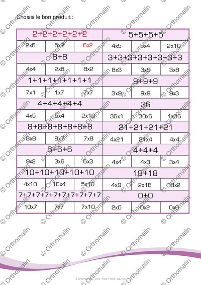 Page 4 de la fiche
