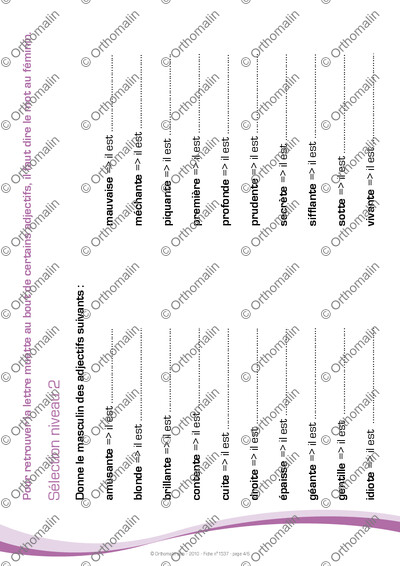 Page 4 de la fiche