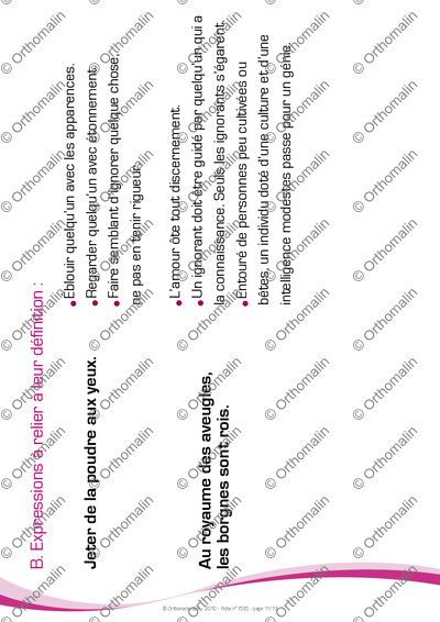 Page 11 de la fiche