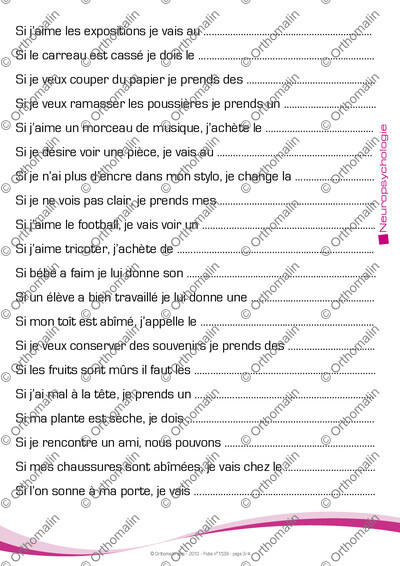 Page 3 de la fiche