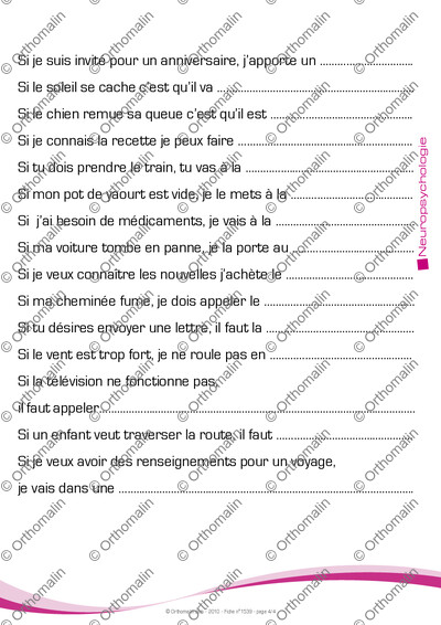 Page 4 de la fiche