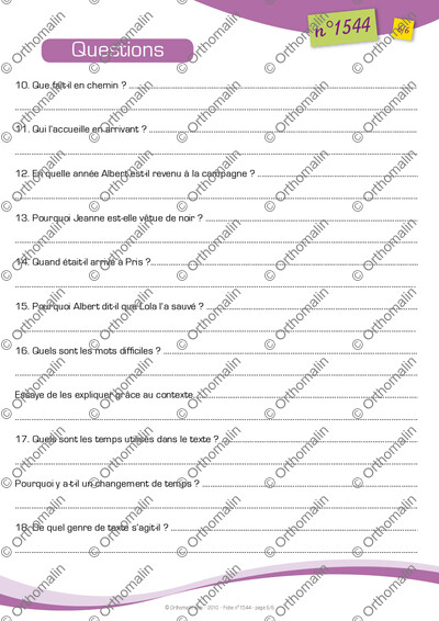 Page 6 de la fiche