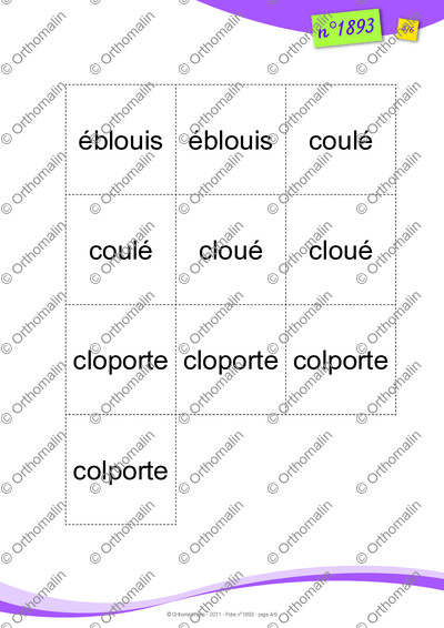 Page 4 de la fiche