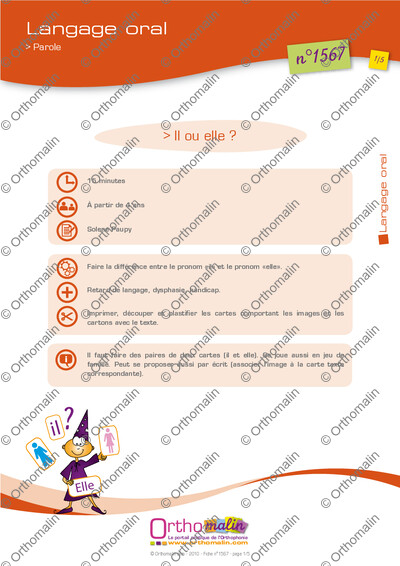 Page 1 de la fiche