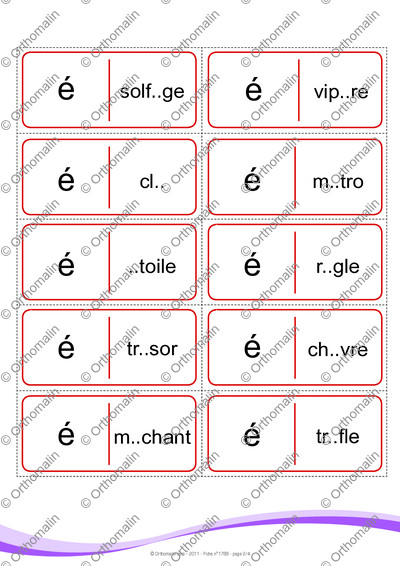 Page 2 de la fiche