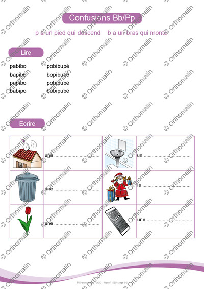 Page 2 de la fiche