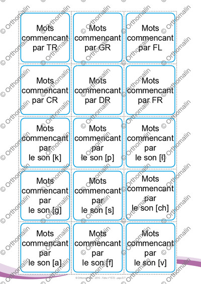Page 5 de la fiche