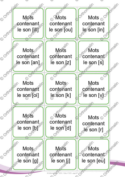 Page 6 de la fiche