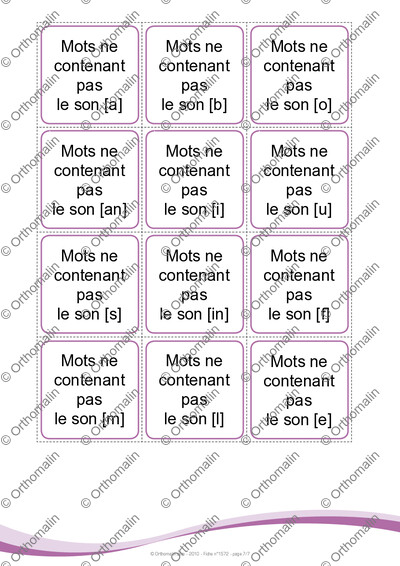 Page 7 de la fiche