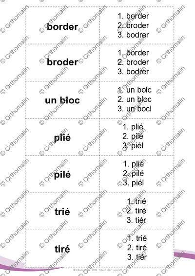 Page 3 de la fiche