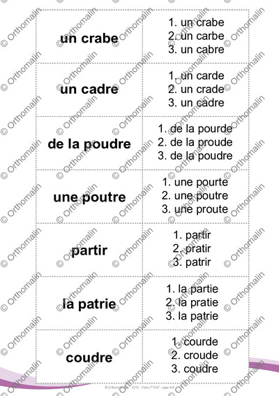 Page 4 de la fiche
