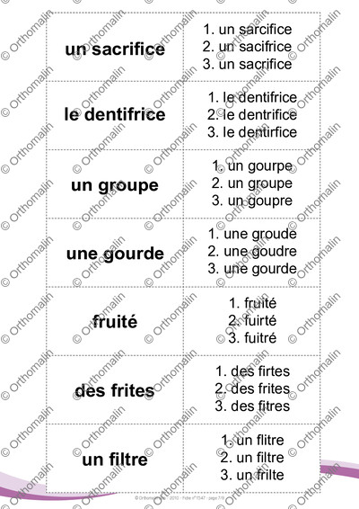 Page 7 de la fiche