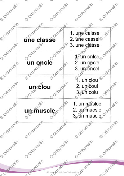 Page 8 de la fiche