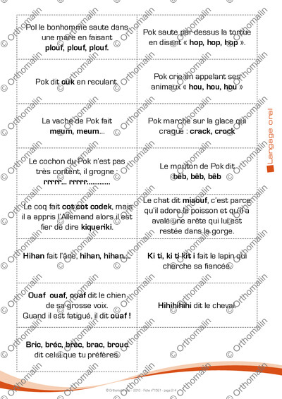 Page 2 de la fiche