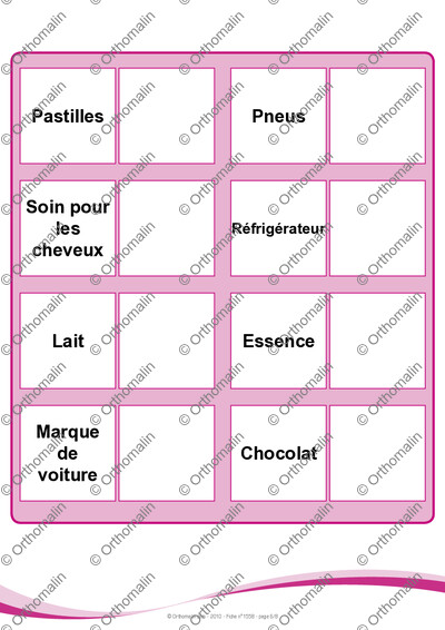Page 6 de la fiche