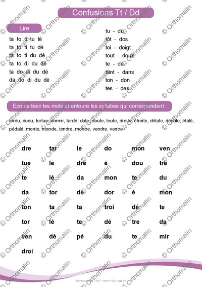Page 3 de la fiche