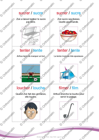 Page 5 de la fiche