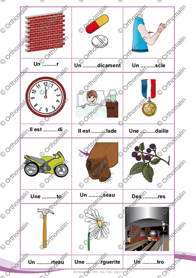 Page 2 de la fiche