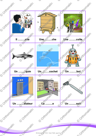 Page 3 de la fiche