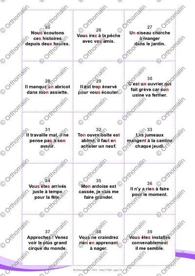 Page 7 de la fiche