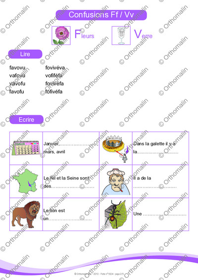 Page 2 de la fiche