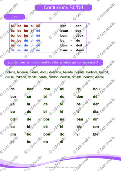 Page 3 de la fiche