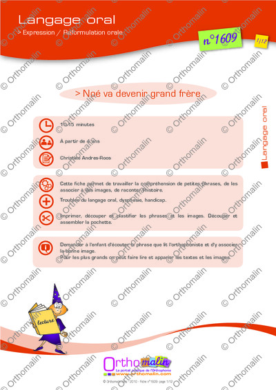 Page 1 de la fiche