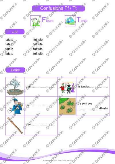 Page 2 de la fiche