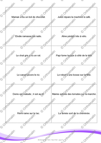 Page 4 de la fiche