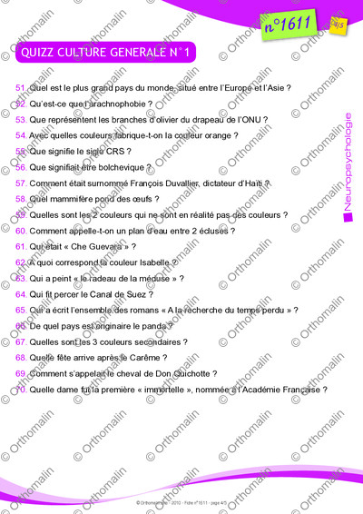 Page 4 de la fiche